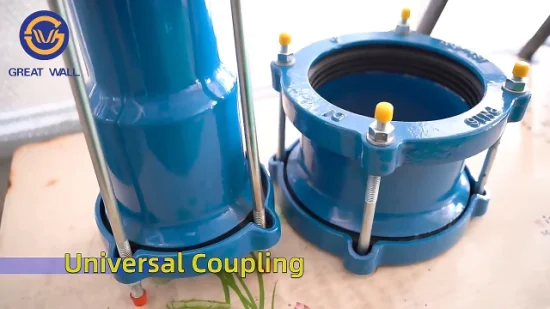 Rohrkupplung, flexible Universalkupplung aus duktilem Eisen